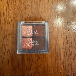 Chella + VelaBeauty Blushing Rose Eyeshadow Quad